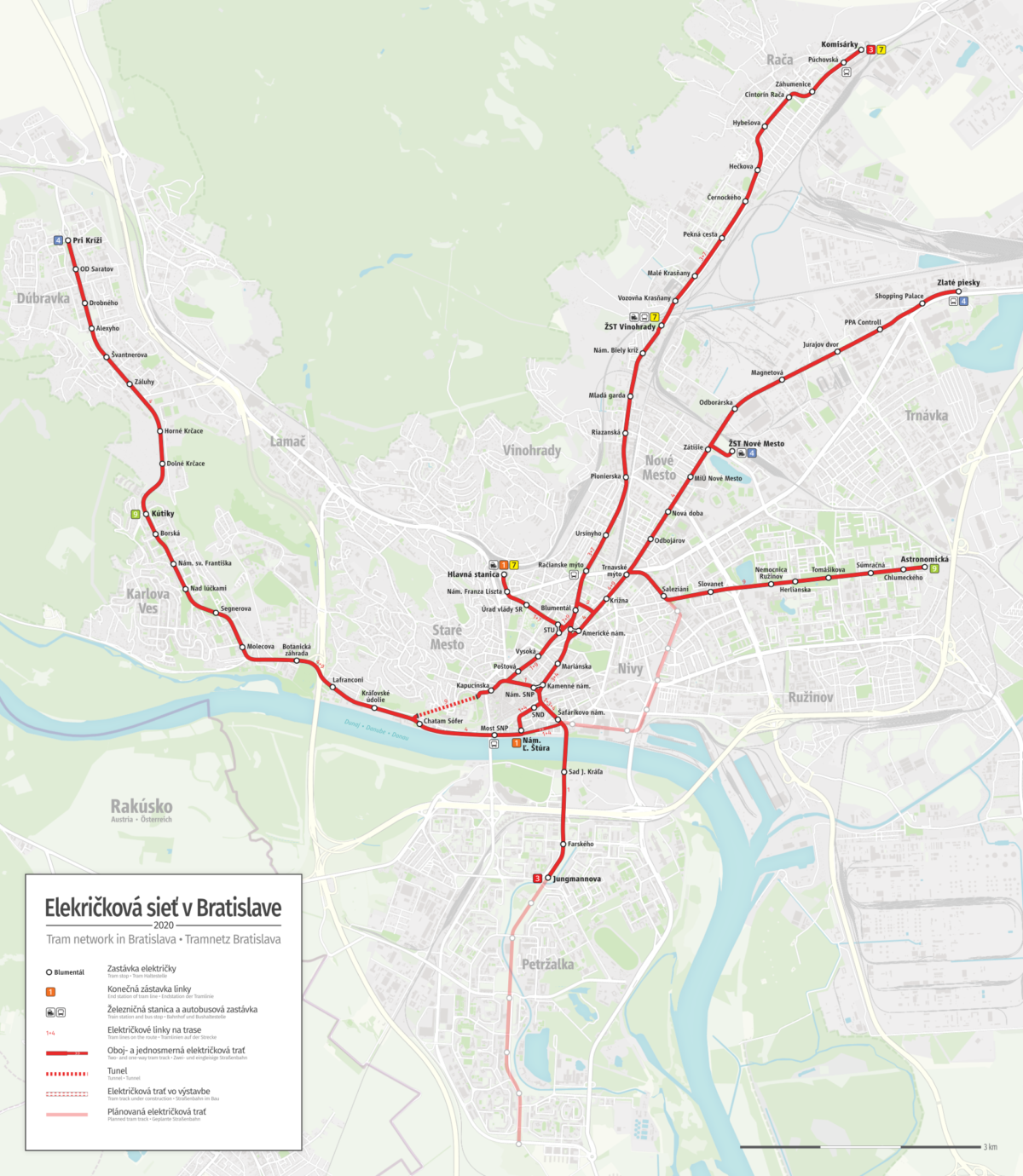 Bratislava Tram Network - Welcome To Bratislava